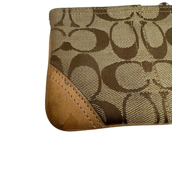 Coach Wristlet Brown Logo - Picture 9 of 11
